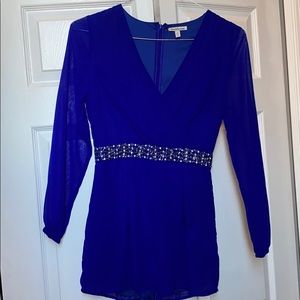 Blue romper